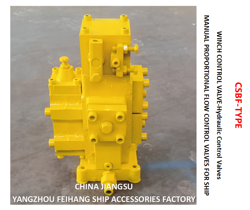Pc Control Valves Model CSBF-G32 For Series Hydraulic Circuits MANUAL PROPORTIONAL FLOW CONTROL VALVES FOR SHIPS