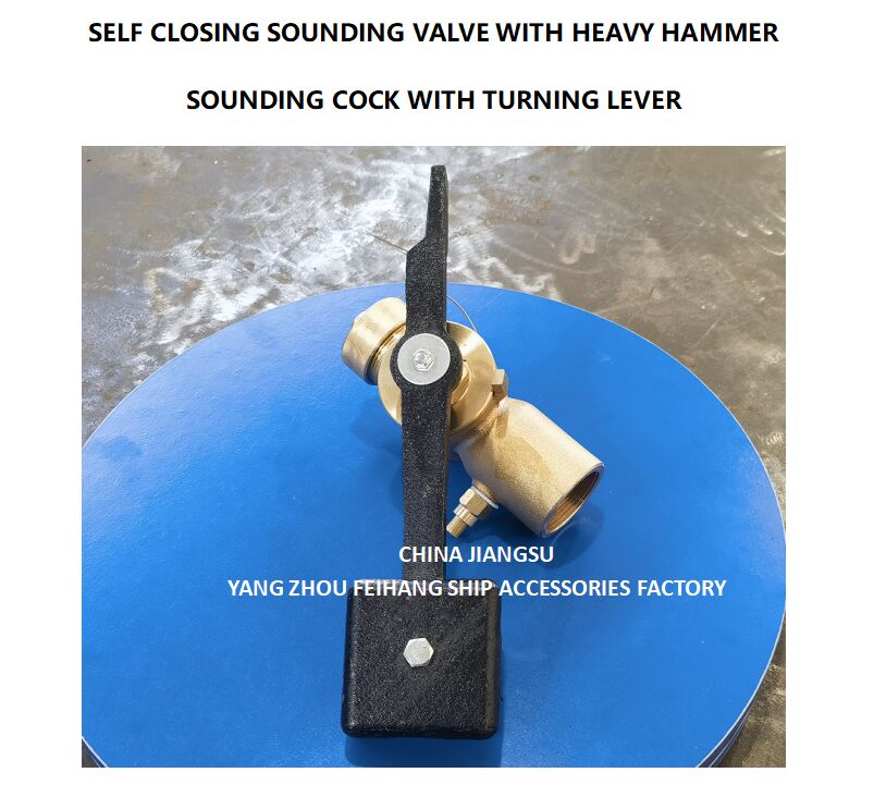 FH-40A CB/T3778 鉛黄銅製 自動閉鎖式 360度 試験弁付き BSP 鉛黄銅製 自動閉鎖式 サウンディングバルブ パイプ PN2.5 材質 - 銅 BSP内ネジ端部 360度回転ロッド付き