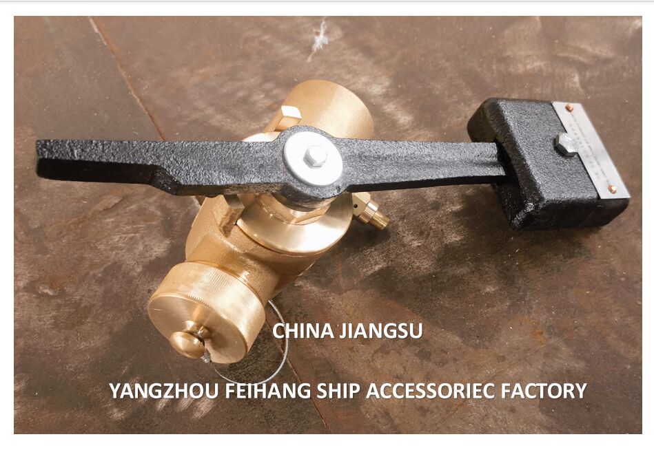FH-40A CB/T3778 鉛黄銅製 自動閉鎖式 360度 試験弁付き BSP 鉛黄銅製 自動閉鎖式 サウンディングバルブ パイプ PN2.5 材質 - 銅 BSP内ネジ端部 360度回転ロッド付き