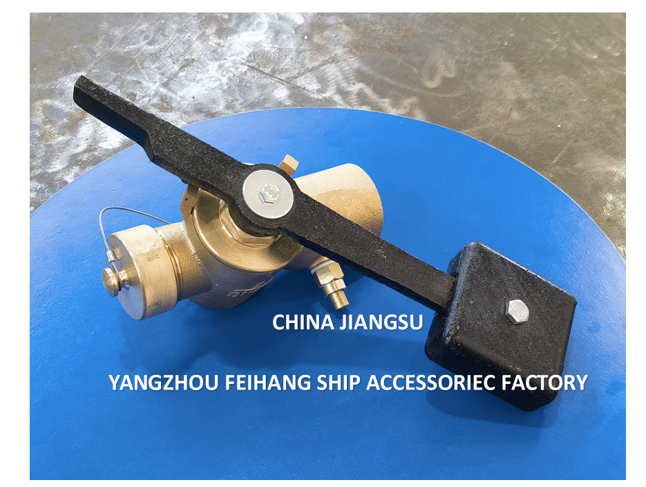 FH-40A CB/T3778-99 SOUNDING COCK WITH TURNING LEVER  PN2.5 Material - Copper  with BSP internal thread end and 360° rotating rod