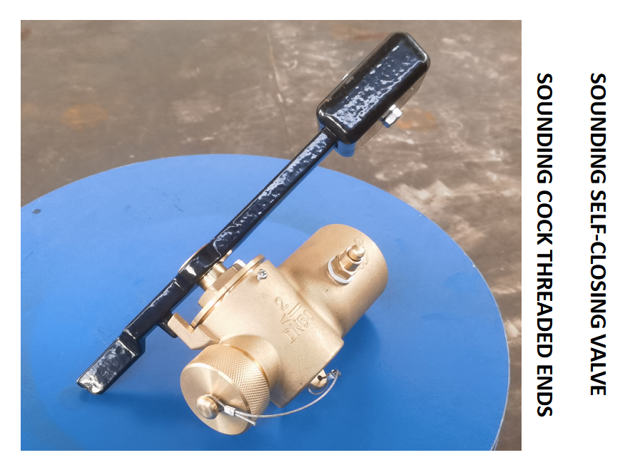 DN50A CB/T3778-99 SOUNDING COCK WITH TURNING LEVER China Sounding Self-Closing Valve Supplier - FeiHang Marine