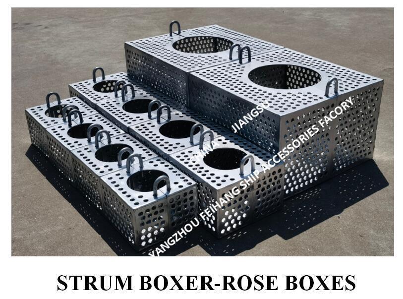 JIS F7206 SUCTION-ROSE BOX STRAINERS & STRUM ROSE BOX STRAINER 炭酸鋼で熱浸し振付された