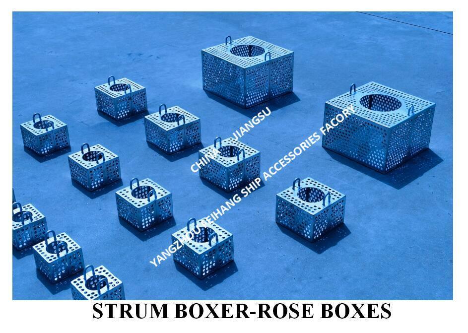 JIS F7206 SUCTION-ROSE BOX STRAINERS & STRUM ROSE BOX STRAINER 炭酸鋼で熱浸し振付された