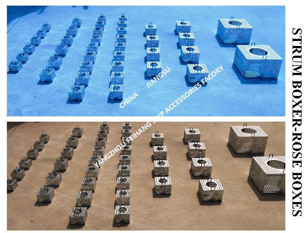 JIS F7206 SUCTION-ROSE BOX STRAINERS & STRUM ROSE BOX STRAINER 炭酸鋼で熱浸し振付された