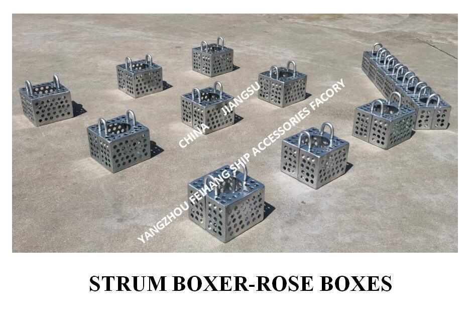JIS F7206 SUCTION-ROSE BOX STRAINERS & STRUM ROSE BOX STRAINER 炭酸鋼で熱浸し振付された