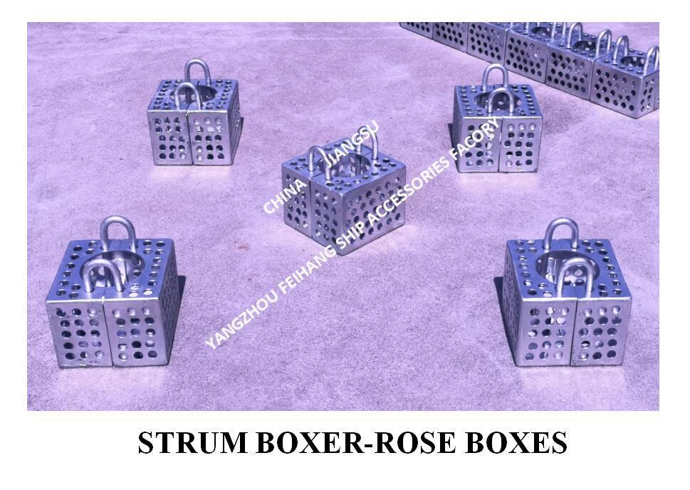 JIS F7206 SUCTION-ROSE BOX STRAINERS & STRUM ROSE BOX STRAINER 炭酸鋼で熱浸し振付された