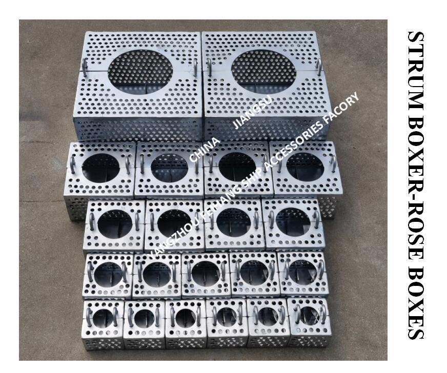 SUCTION-ROSE BOX STRAINERS Design standards：JIS F7206 5K-80A Carbon steel hot-dip galvanized