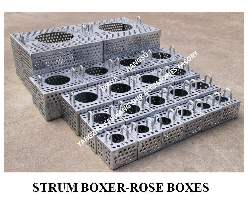 SUCTION-ROSE BOX STRAINERS Design standards：JIS F7206 5K-80A Carbon steel hot-dip galvanized