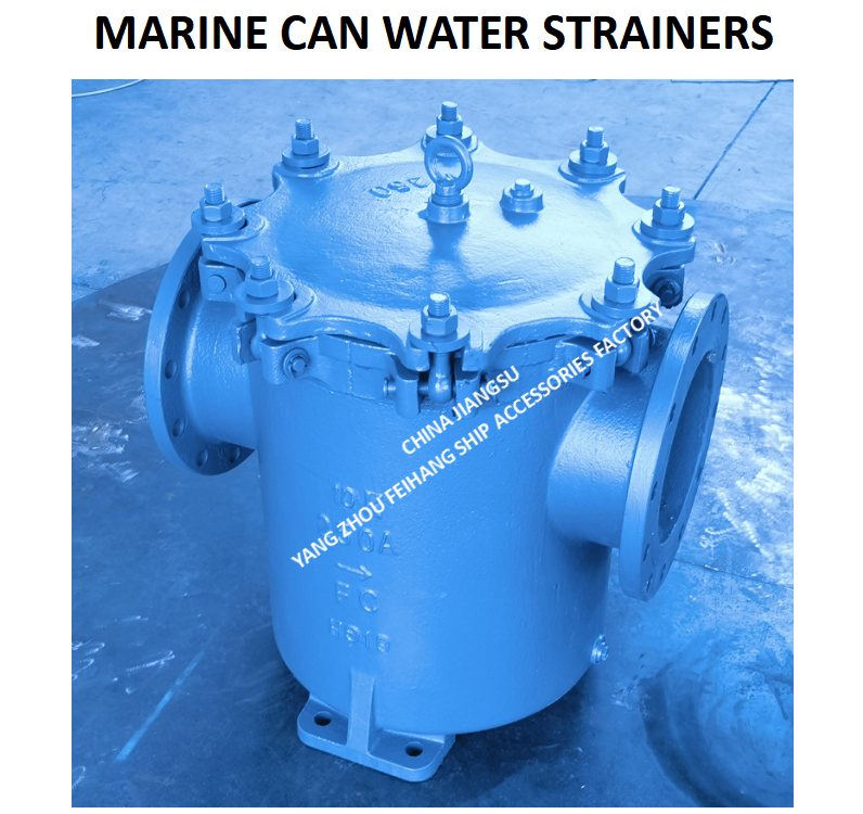 IMPA872011 10K-250A MARINE CAN WATER FILTERS CAST IRON NOM DIA 250MM-S-TYPE marine can water filter