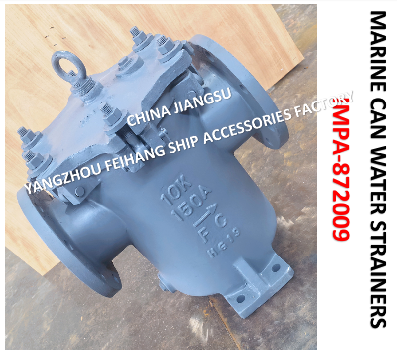 IMPA872009 10K-150A MARINE CAN WATER FILTER  LA-TYPE JIS F7121 Describe：L-230mm, Flang OD-280mm,PCD-240mm,Bolt-8*22mm