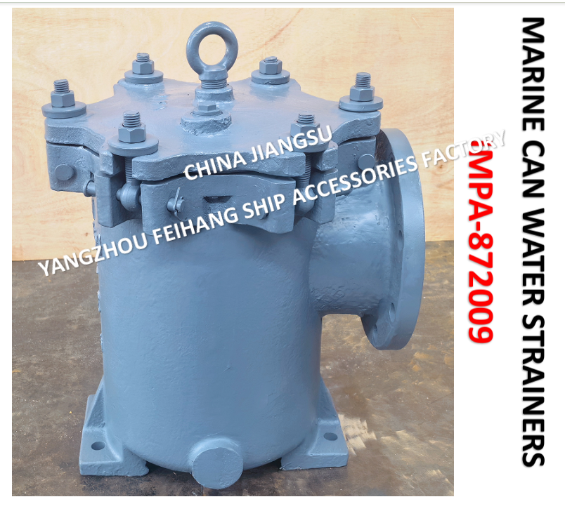 China Supplier Marine Can Water Strainer 10K-150A S-TYPE JIS F7121 Body - cast iron, stainless steel filter cartridge